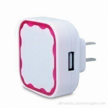 Mobile Phone Travel Charger for Apples iPhone 3G, 4G, with 800mAh and Input Voltage of 110 to 240V